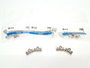 Lot of 8 Pair SMC ISA-3-A Station Fitting Clamp - Maverick Industrial Sales