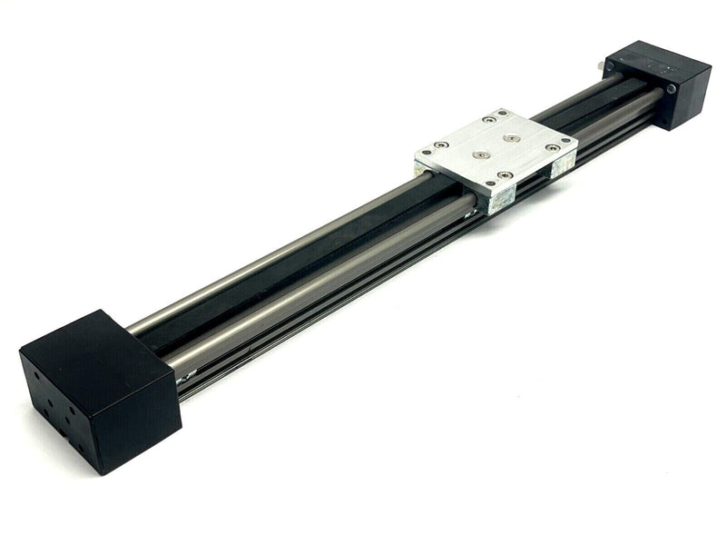 Linear Belt Driven Actuator 100mm x 72mm Travel Plate 500mm Travel 6mm Shaft - Maverick Industrial Sales