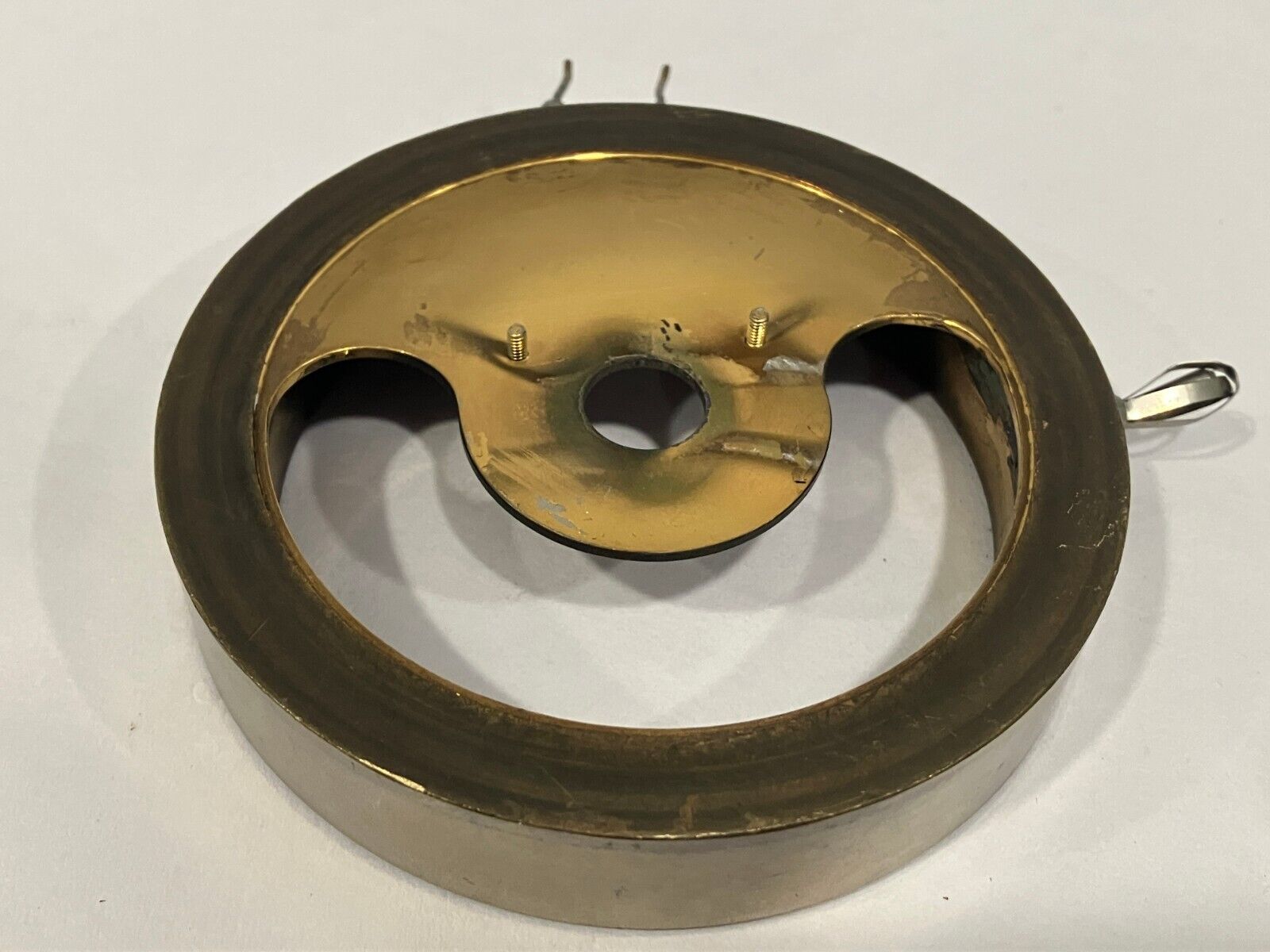 Gold Plating Oscillator System Filament Fixture 3.87" OD, 3" ID, .75" H - Maverick Industrial Sales