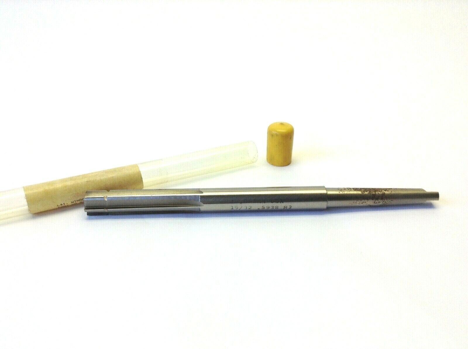 Lavallee And Ide L&I 536.5938 Taper Shank Chucking Reamer 15.081MM 19/32 - Maverick Industrial Sales