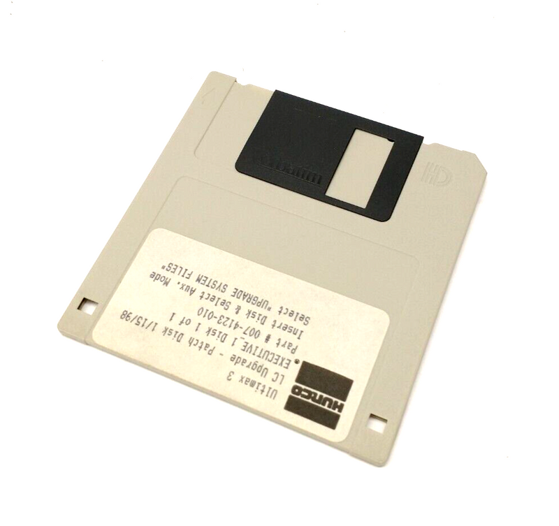 Hurco 007-4123-010 Ultimax 3 LC Upgrade Patch Disk 1/15/98 Executive 1 - Maverick Industrial Sales