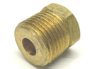 Brass Hex Threaded Reducer 1/2" MNPT 3/8" Female NPT - Maverick Industrial Sales