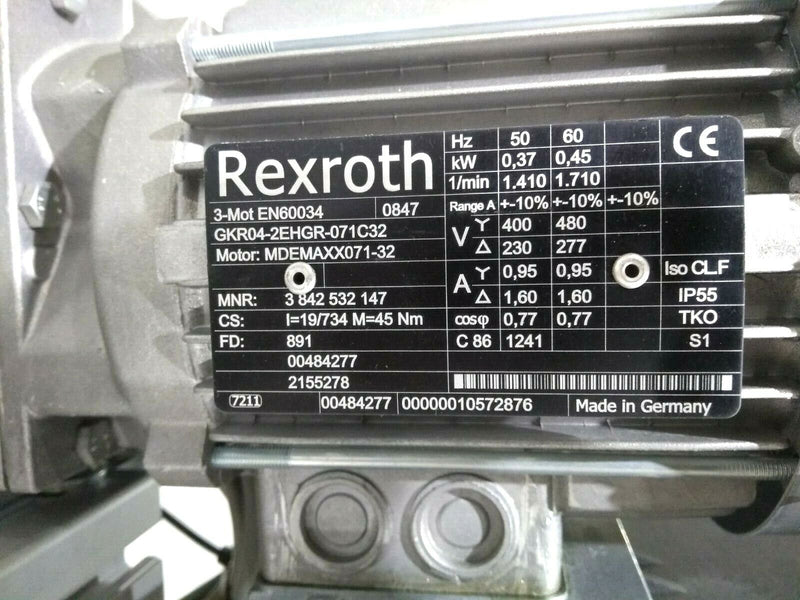 Rexroth 3842998532 DRIVE STATION AS 5 / XH Right Hand Drive Unit - Maverick Industrial Sales