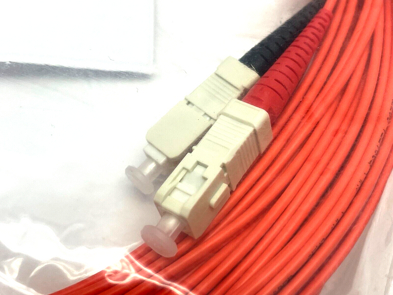 Allen Tel Products GBLCC-D2-15 Fiber Optic Patch Cord 15m Length - Maverick Industrial Sales