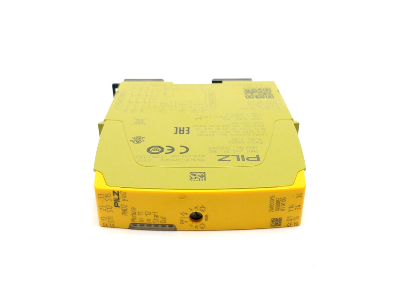 Pilz PNOZ yio2 2DI 3NO Modular Safety Relay Expansion Module 24VDC 2.3W 2A000015 - Maverick Industrial Sales