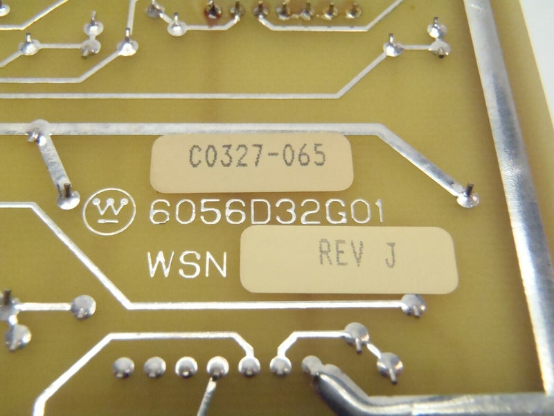 Westinghouse 6056D32G01 REV J Safeguards Output Board - Maverick Industrial Sales