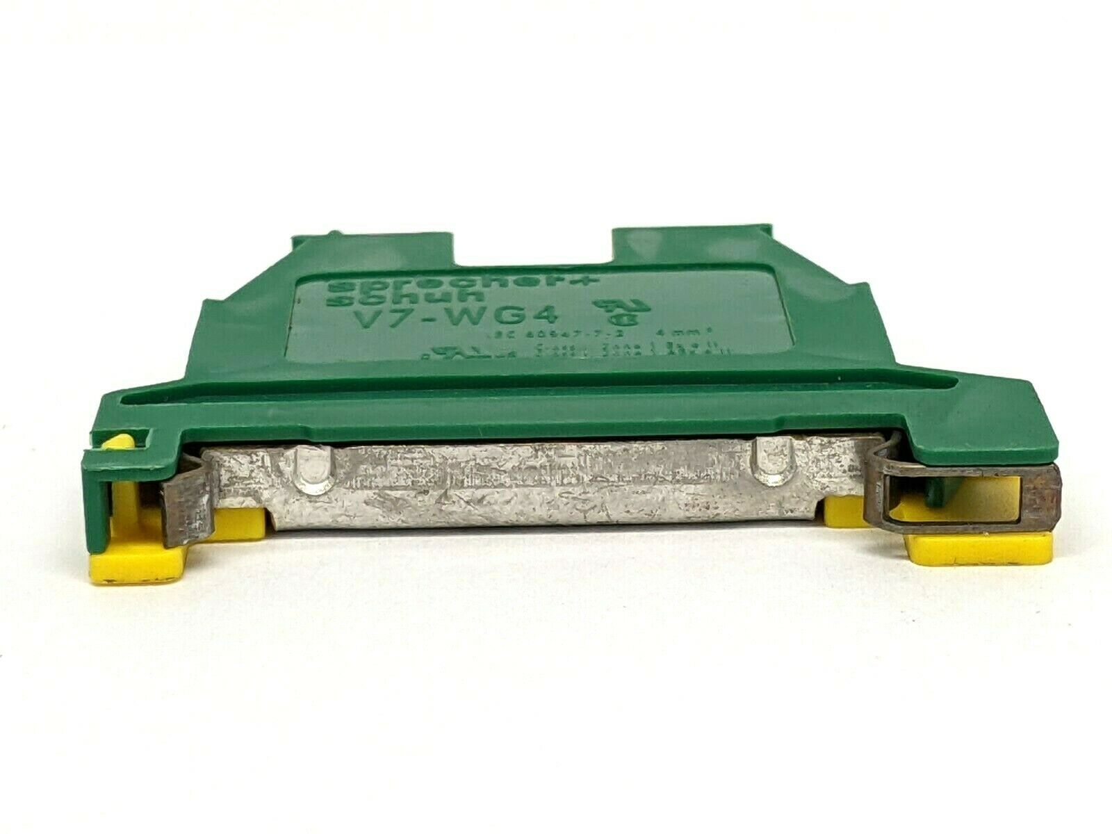 Sprecher+Schuh V7-WG4 Terminal Block 4mm Green/Yellow - Maverick Industrial Sales