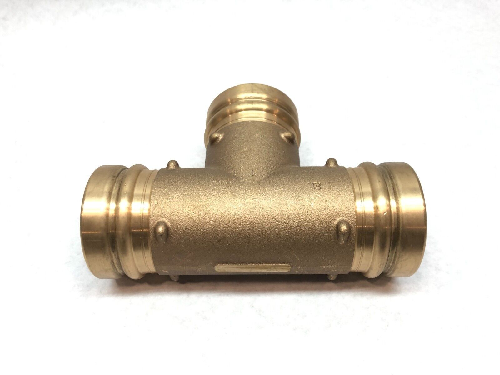 Viega 91372 Propress TEE Fitting, 2-1/2" x 2-1/2" x 2-1/2", Bronze - Maverick Industrial Sales