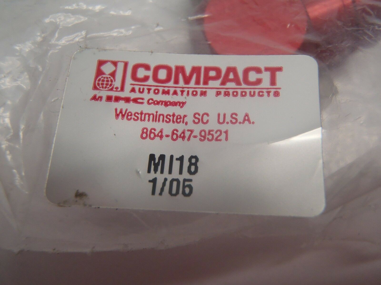 Lot of (4) Compact Automation Products MI18 Universal Accessory Flow Controls - Maverick Industrial Sales