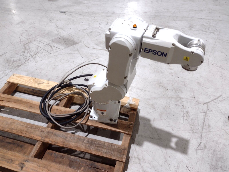 Epson C3 C3-A601S Compact 6-Axis Robot 600mm Reach SN:01872 - Maverick Industrial Sales