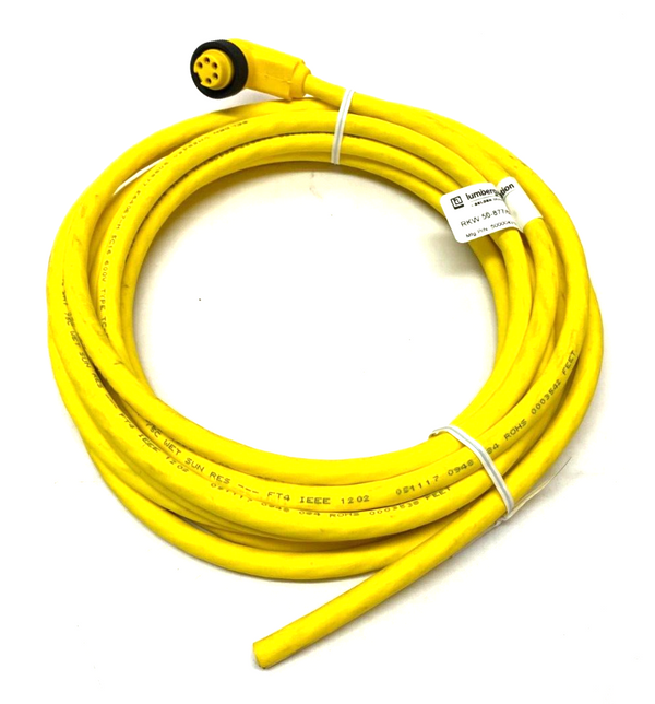 Lumberg Automation RKW 50-877/6M Single Ended Cordset 5-Pin 90-Deg 500004319 - Maverick Industrial Sales