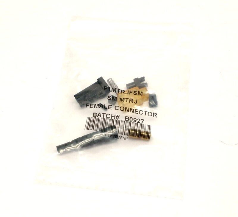 F1MTRJFSM FIS Fiber Optic Female Connector SM MTRJ Duplex Singlemode LOT OF 2 - Maverick Industrial Sales