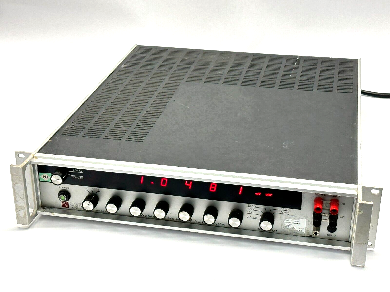 Electronic Development Corp 520A Series E Programmable IEEE 488 DC Calibrator - Maverick Industrial Sales