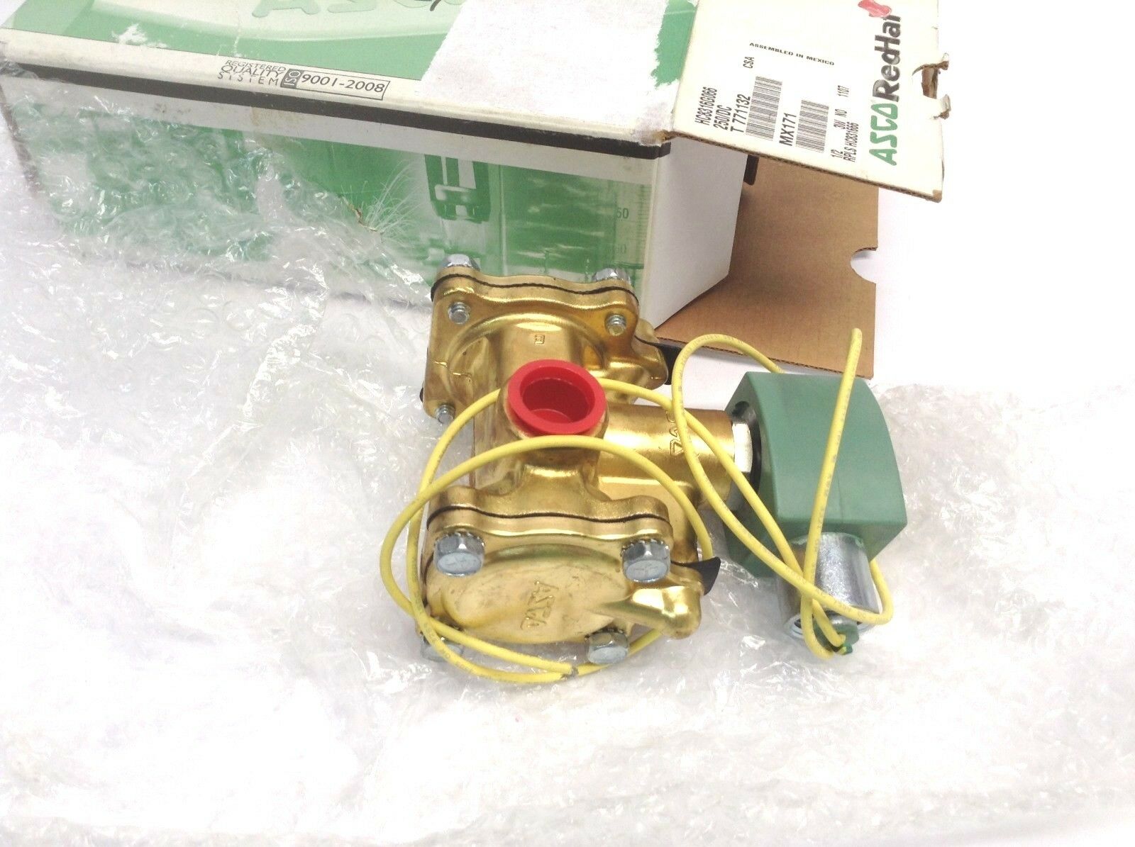 Asco Red Hat HC8316G066 250/DC Solenoid Valve - Maverick Industrial Sales