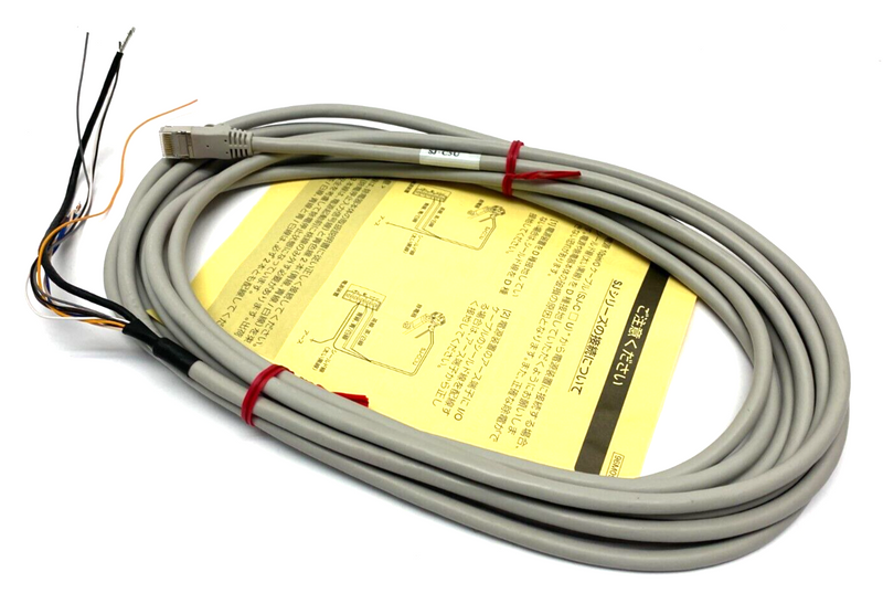 Keyence SJ-C5U Static Eliminator Sheath Sensing Ionizer I/O Power Cable 10-pin - Maverick Industrial Sales