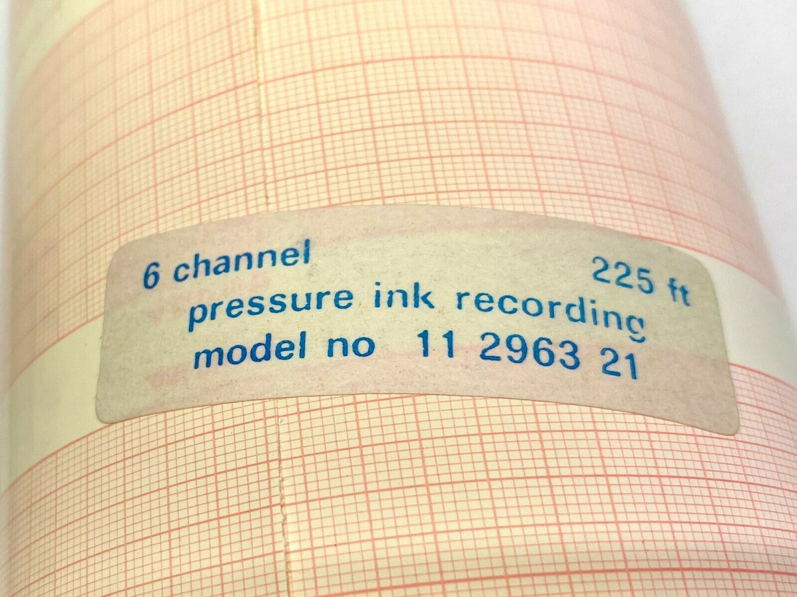 Gould 11296321 Recording Chart Paper 225 Ft Roll 6 Channel Pressure Ink - Maverick Industrial Sales