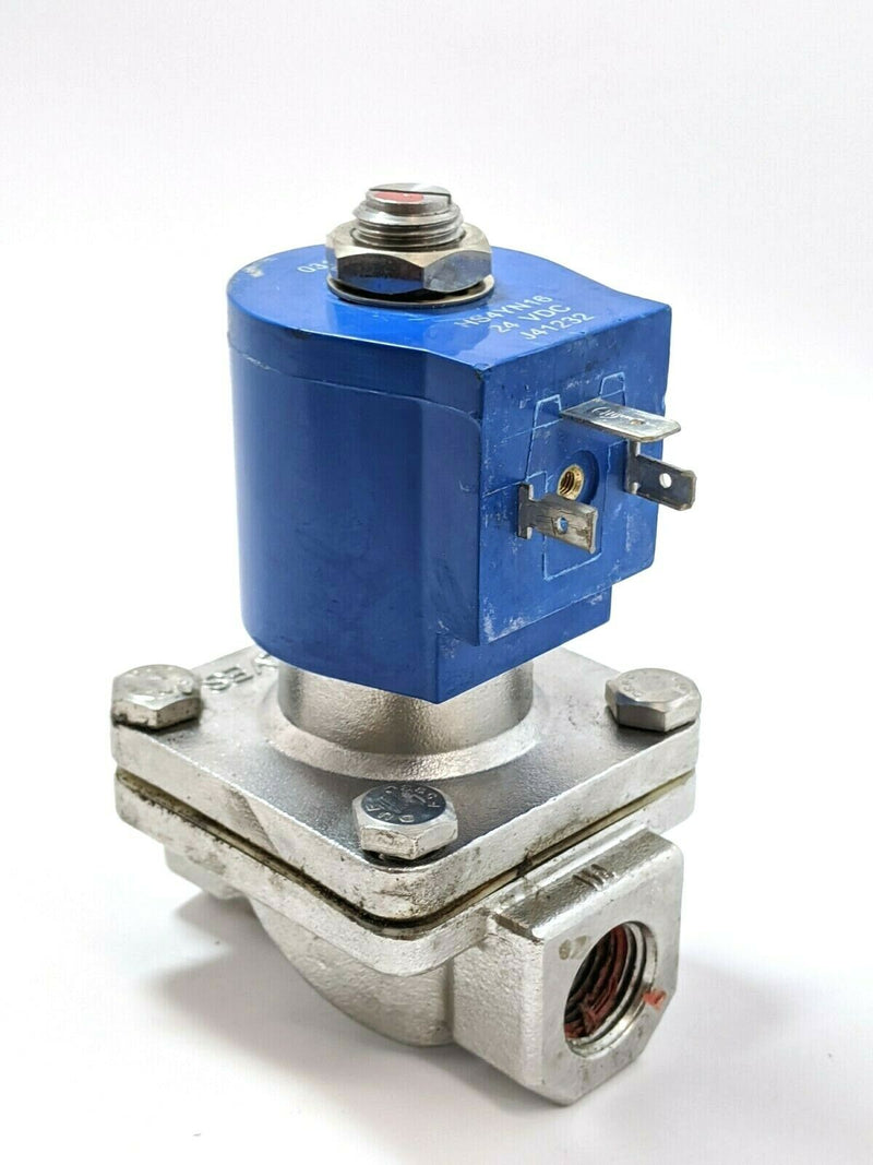 GC Valves NS201YF16F7CG4 Water Solenoid Valve 2 Port / Way, 3/8” NPT 24V - Maverick Industrial Sales