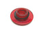 Allen Bradley 1-5/8" Dia Round 3/4" Thread Red and Chrome Flush Pushbutton Cap - Maverick Industrial Sales