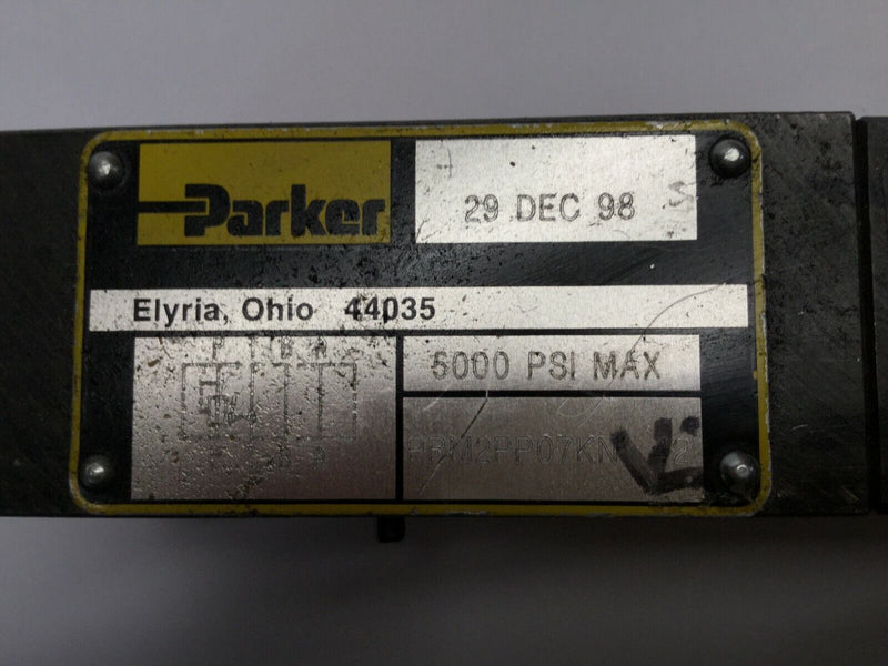 Parker PRM2PP07KN 42 Control Valve 5000 PSI Max - Maverick Industrial Sales