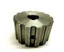 Steel 14 Tooth 55mm Diameter 31mm Wide 15mm Keyway w/ Setscrew Drive Gear - Maverick Industrial Sales