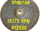 Spartan B12986 Abrasive 4" Cut Off Wheel 15,279 RPM 9/32" Thickness LOT OF 2 - Maverick Industrial Sales