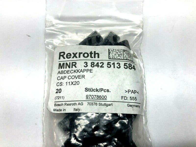Bosch Rexroth 3 842 513 584 Cap Cover LOT OF 47 - Maverick Industrial Sales