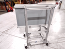 Hoffman CTD24428 Enclosure 24"x42"x8" Gray Steel Double Door on Extrusion Frame - Maverick Industrial Sales