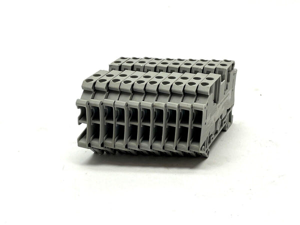 Phoenix Contact UT 4-QUATTRO Feed-Through Terminal Blocks 3044571 LOT OF 10 - Maverick Industrial Sales