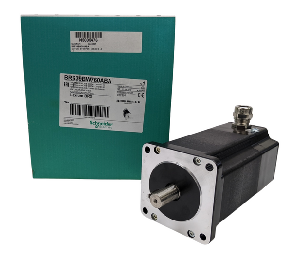 Schneider Electric BRS39BW760ABA Lexium BRS 3-Phase Stepper Motor - Maverick Industrial Sales