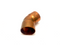 Nibco 9043300 2" 45-Deg Copper Elbow Fitting, 2" x 2", WROT, Sweat - Maverick Industrial Sales