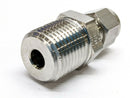 Bi-LOK 3/8” Male NPT To 3/8” Tube Fitting 316 Stainless Connector - Maverick Industrial Sales