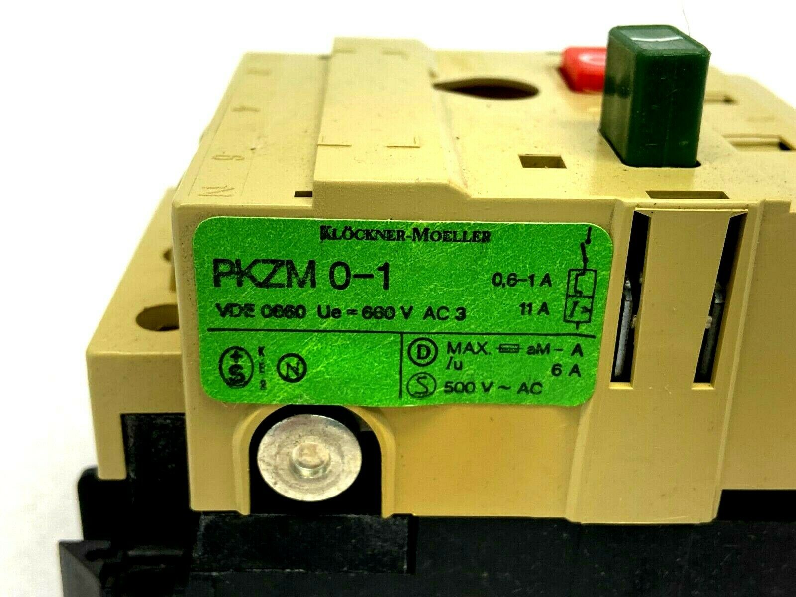 Klockner Moeller PKZM 0-1 Manual Motor Starter PKZM 0-1 - Maverick Industrial Sales