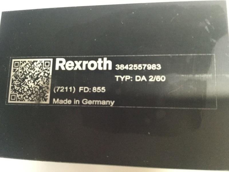 Bosch Rexroth 3842557983 Pneumatic Damper DA 2/60 - Maverick Industrial Sales