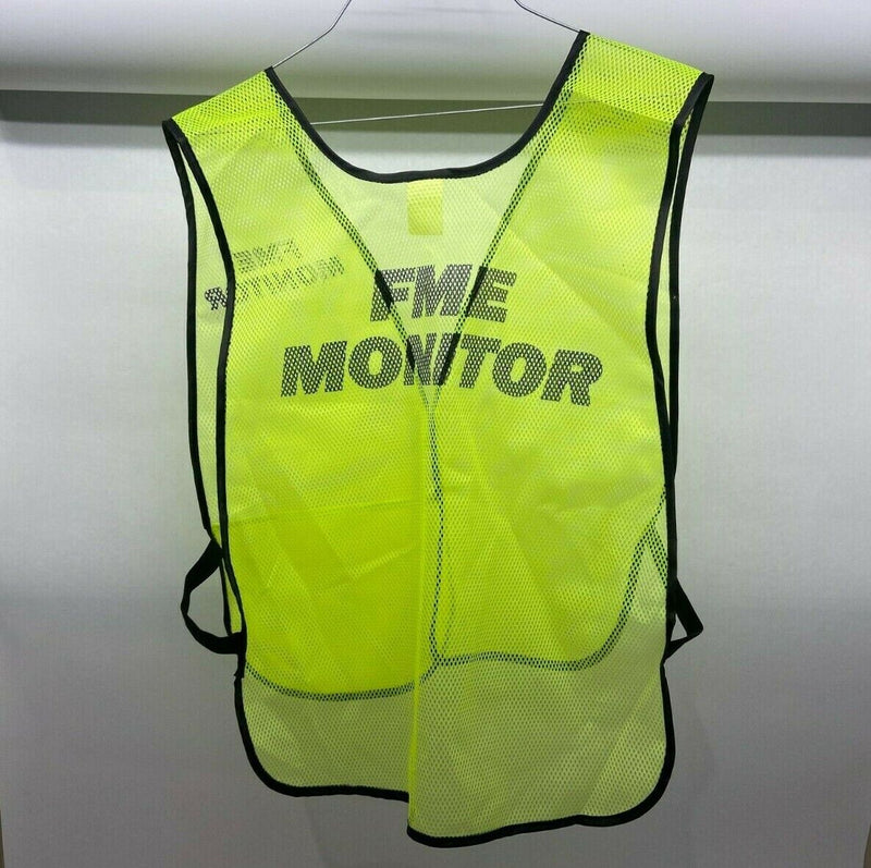 TY-FLOT FMEVESTXL Safety Vest Neon Green FME MONITOR X-Large 43-46 Chest - Maverick Industrial Sales
