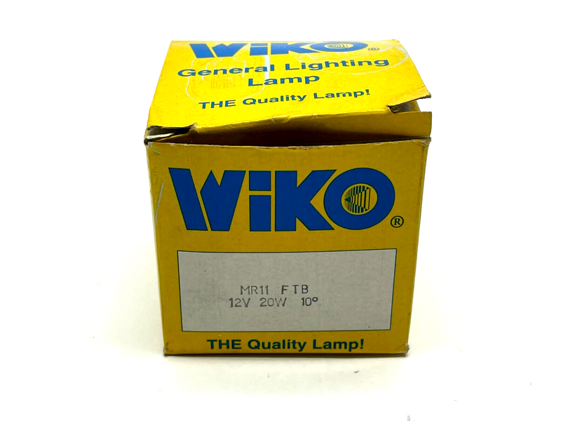 WIKO MR11 FTB Lamp 12V 20W LOT OF 2 - Maverick Industrial Sales