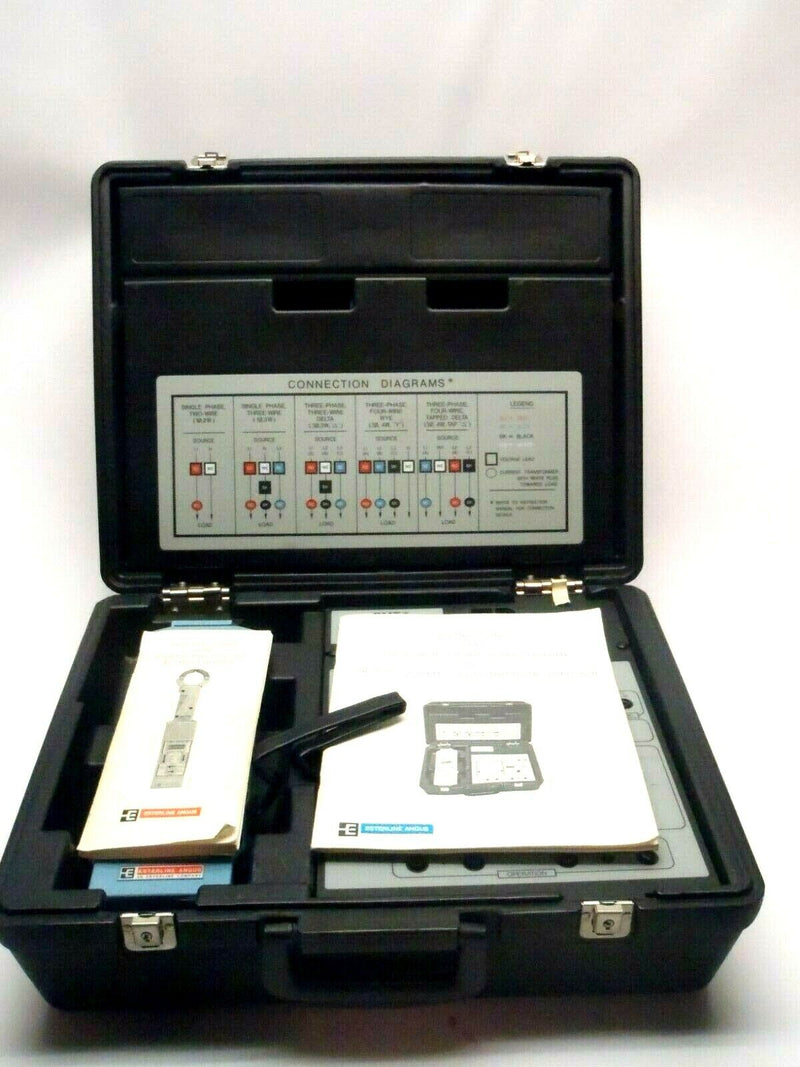 Esterline Angus PMT Power Master IIIB AC Multimeter Motor Load Surveyor Kit - Maverick Industrial Sales