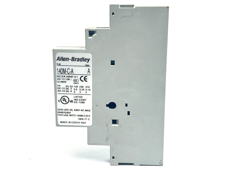 Allen Bradley 140M-C-ASA11 Ser A Auxiliary Contact - Maverick Industrial Sales