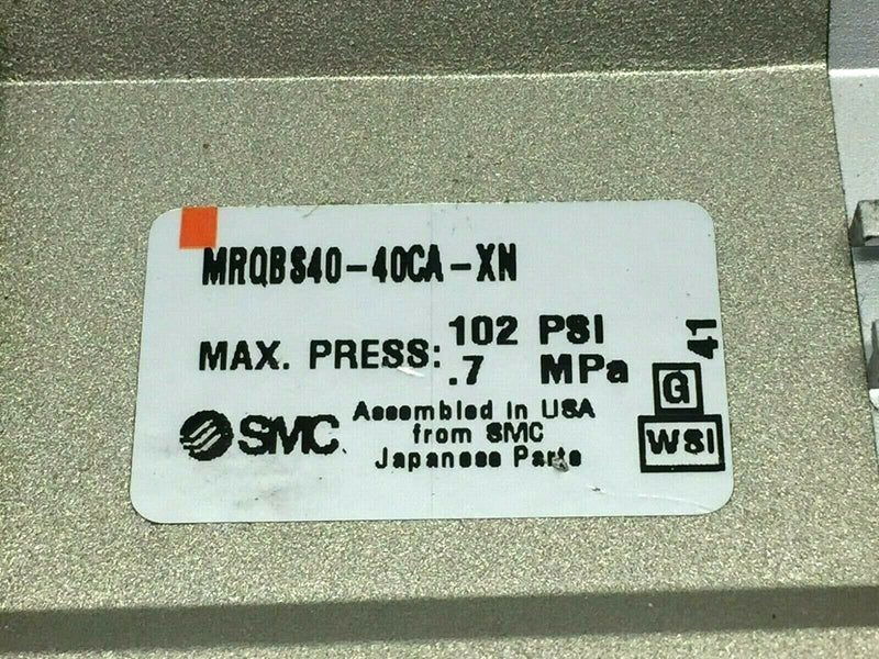 SMC MRQBS40-40CA-XN Rotary Cylinder - Maverick Industrial Sales