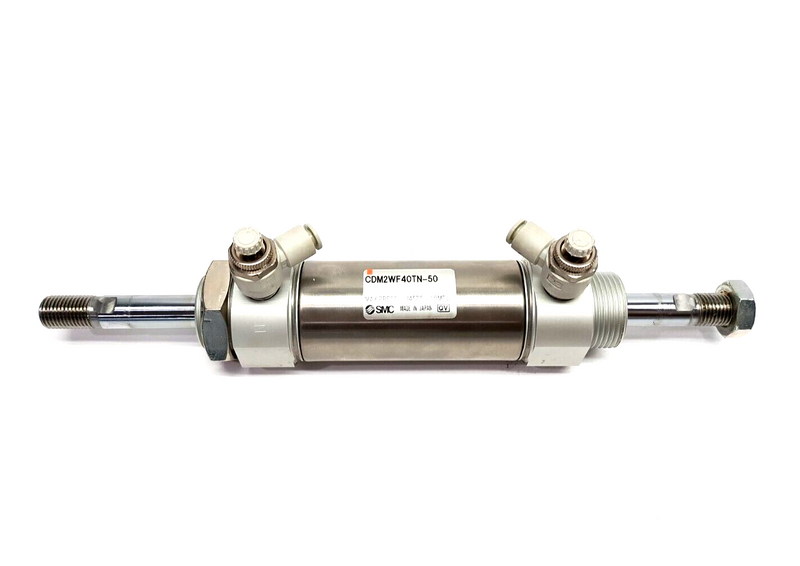 SMC CDM2WF40TN-50 Double Rod Round Body Cylinder 40mm Bore 50mm Stroke - Maverick Industrial Sales