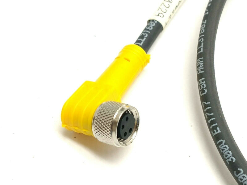 Turck PKW 4M-4/S90 Actuator And Sensor Cordset M8 Female Right Angle Connector - Maverick Industrial Sales