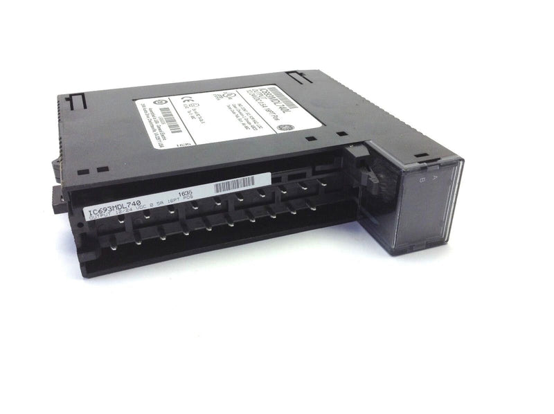 GE IC693MDL740L 12/24VDC 0.5A 16PT Pos Output Module 1635 - Maverick Industrial Sales