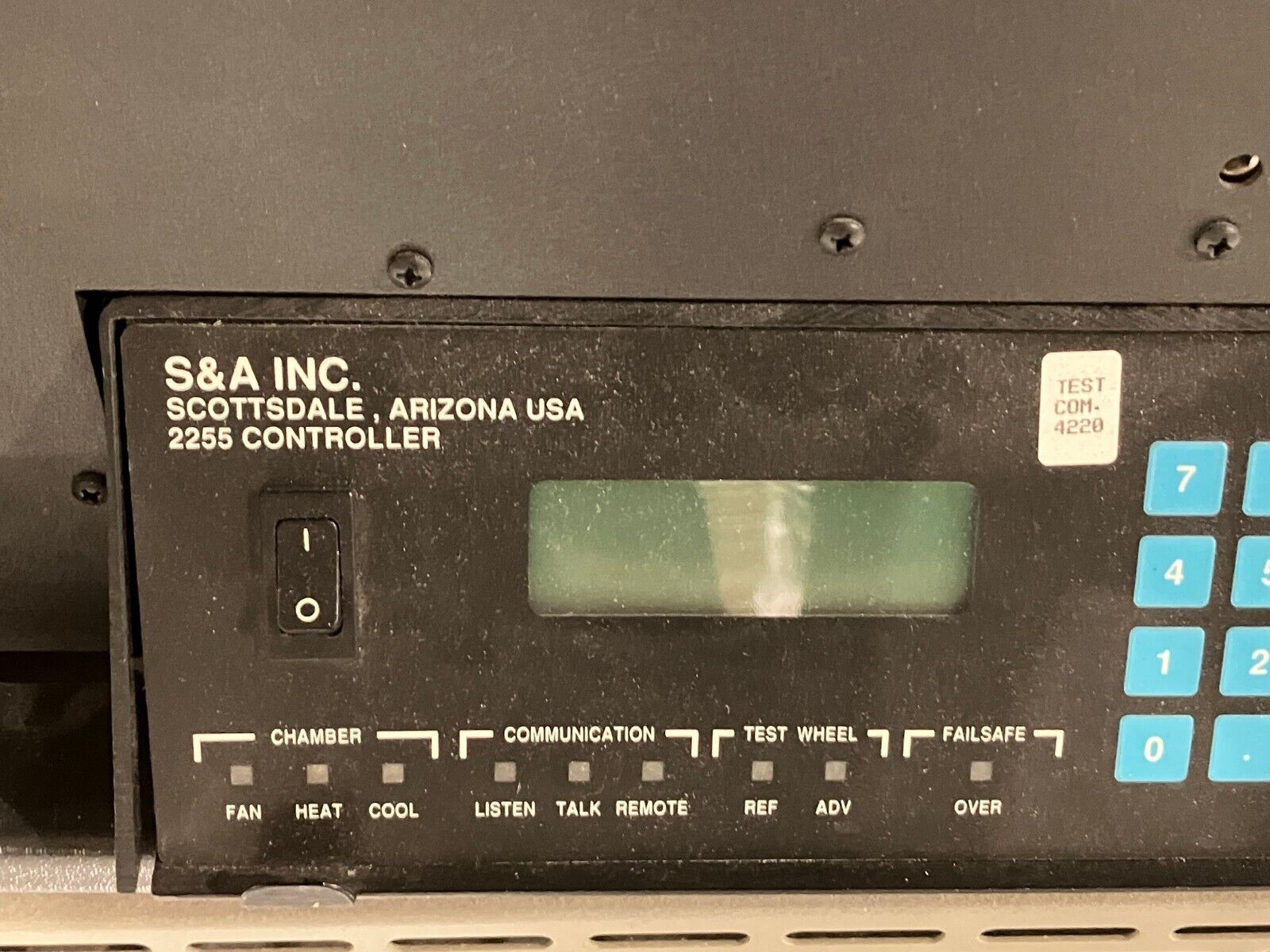 Saunders & Associates 4220A Chamber for Parametric Testing, 2255 Controller - Maverick Industrial Sales