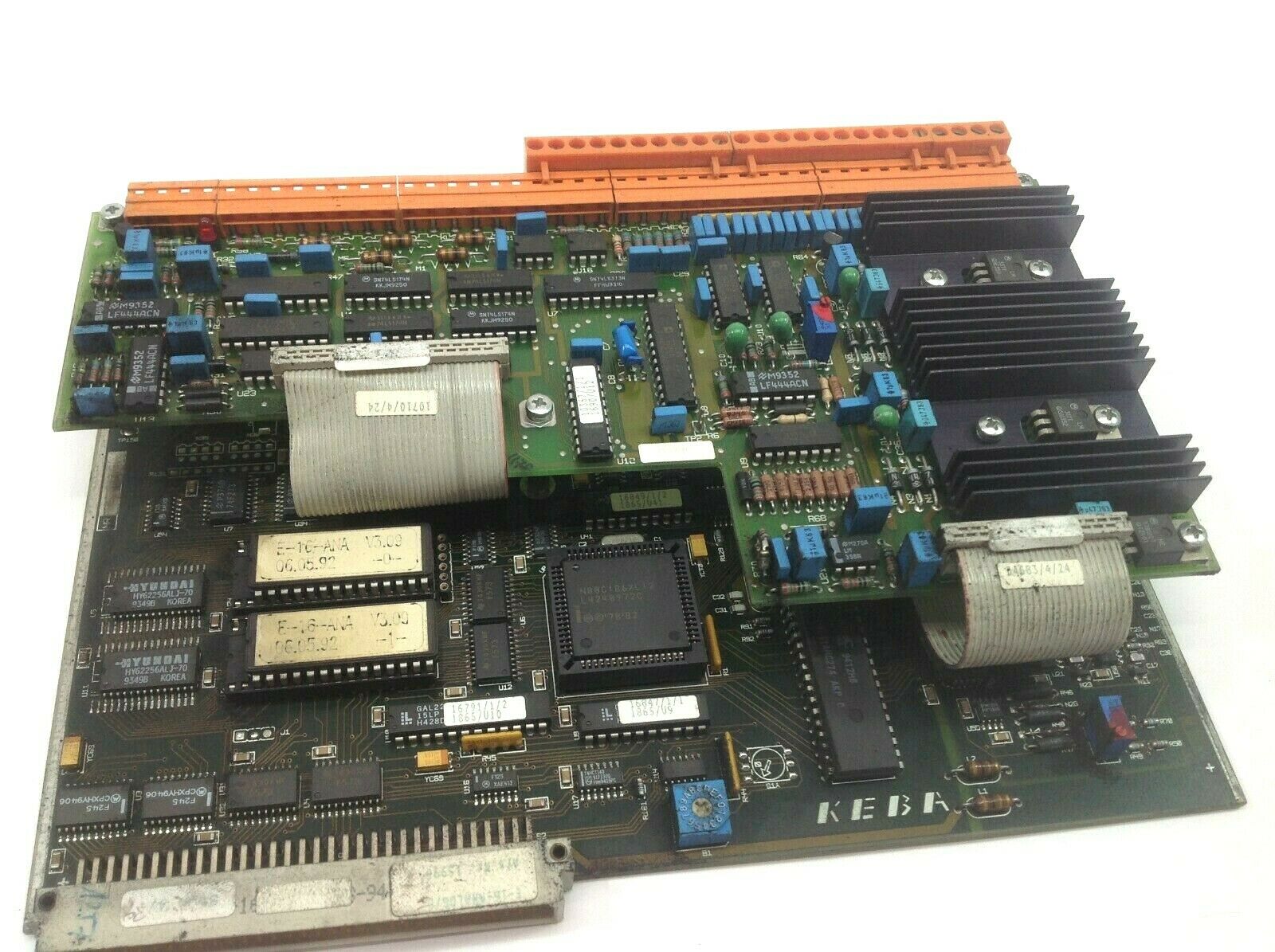 Keba Engel E-8-ANALOG/C 1865B-1 Control Board With E-ANA-SUB2 - Maverick Industrial Sales