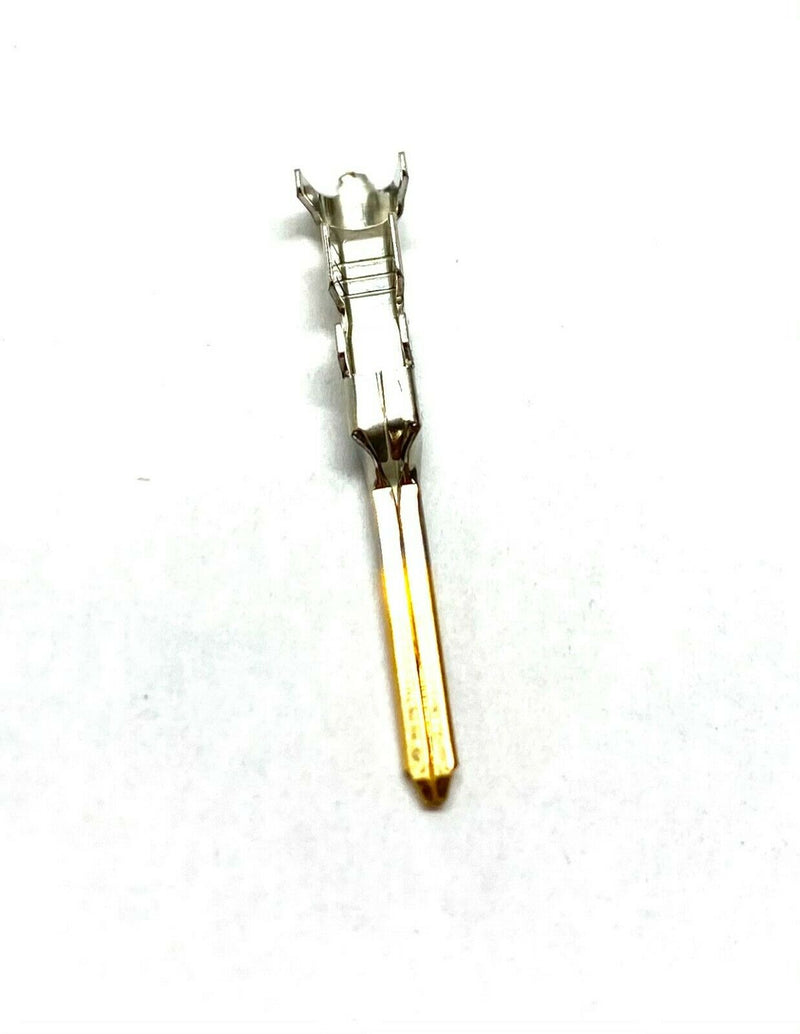 TE Connectivity 353716-2 Gold Plated Contact, Crimp, Pin LOT OF 63 - Maverick Industrial Sales