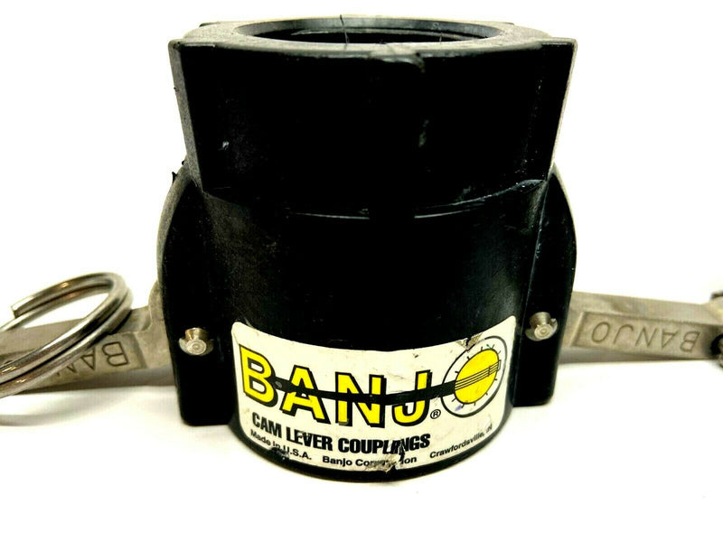 Banjo 150/125D Cam Lever Female Coupling and Bee Valve 1-1/4" Coupling - Maverick Industrial Sales