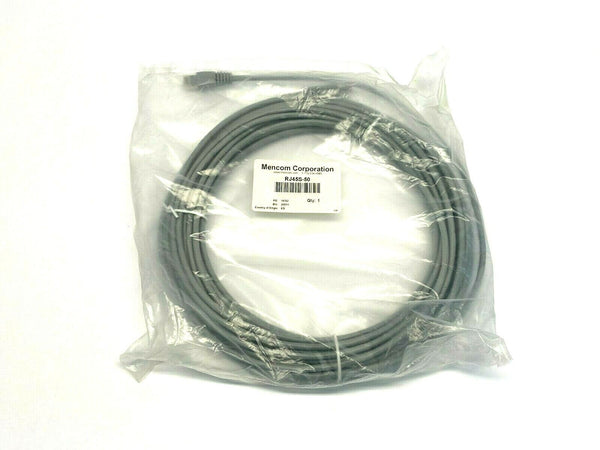 Mencom RJ45S-50 Shielded CAT 5 RJ45 Ethernet Cable w/ Strain Relief 50' FT - Maverick Industrial Sales