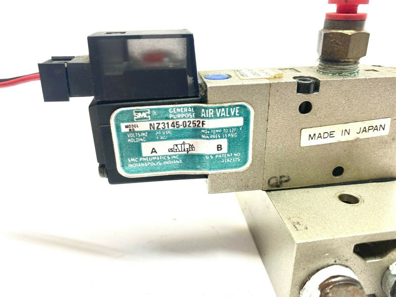 SMC NZ3145-0252F Solenoid Valve 15Psig 24VDC - Maverick Industrial Sales