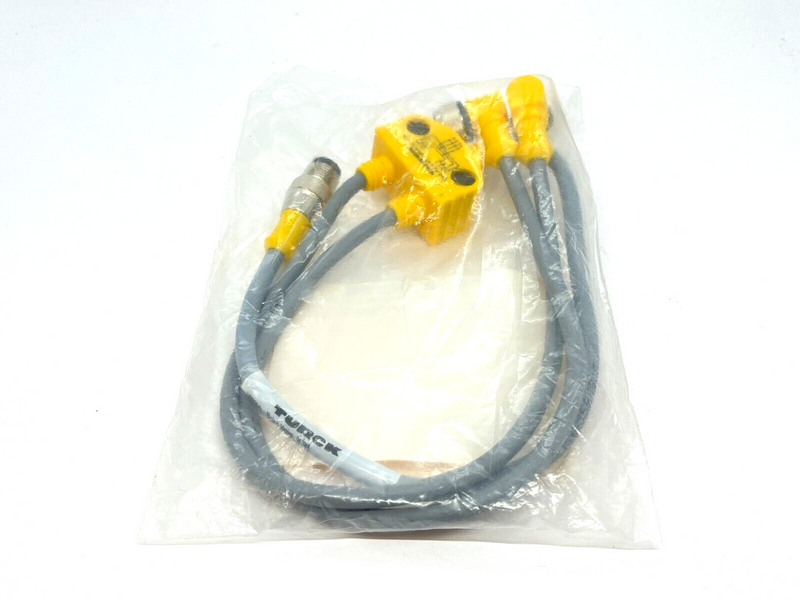 Turck VB2-RS 4.4T-0.3/2WK 4T-0.3/0.3 Daisy Chain Splitter U0164-0 - Maverick Industrial Sales