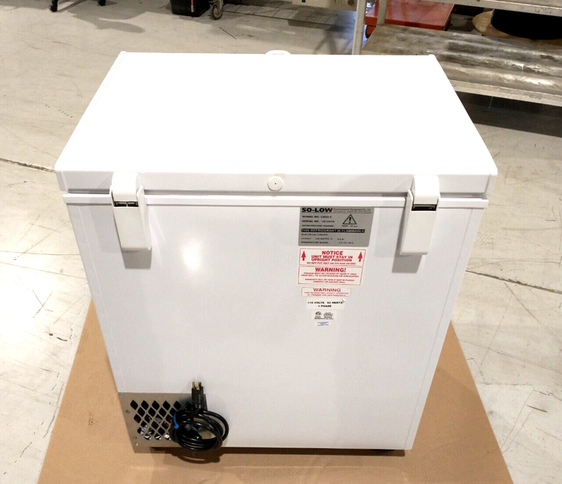 SO-LOW CH45-5 Lab Chest Freezer, 5 Cubic Feet Capacity, 32 To -49 Deg. F, 115V - Maverick Industrial Sales