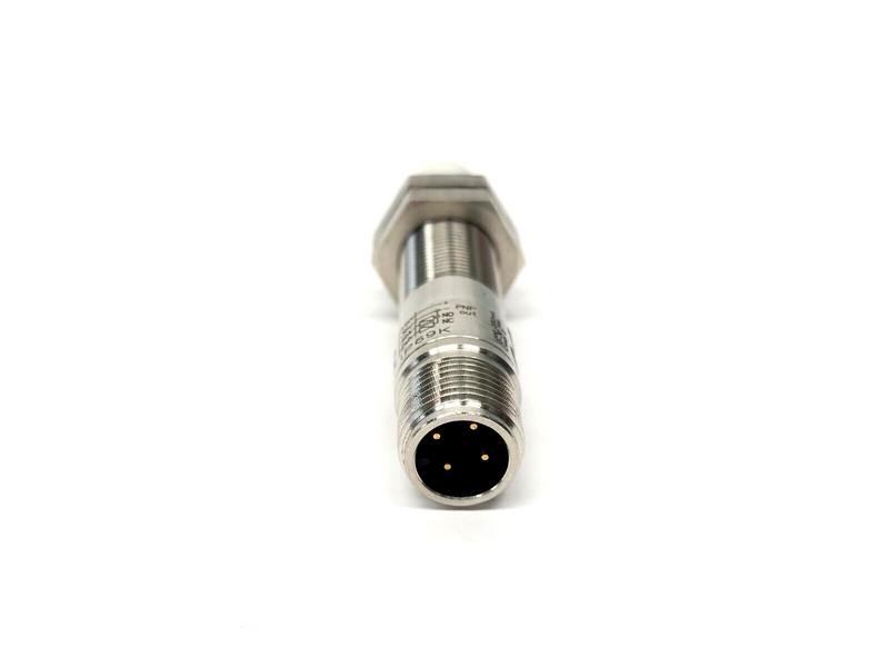Micro Detectors PFM1-BP-4H Inductive Proximity Sensor 12mm Dia. 4-Pin M12 Male - Maverick Industrial Sales